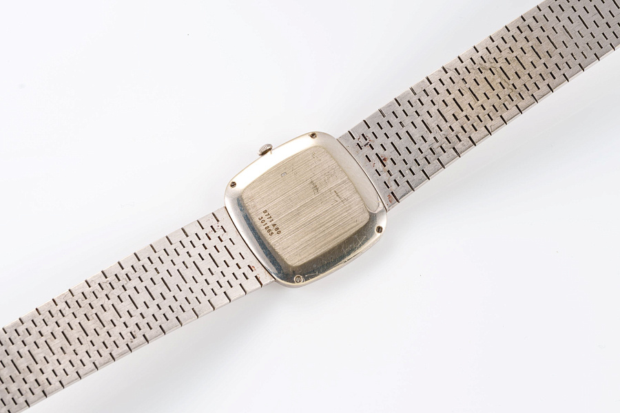 Stone Dial Ref. 9771 A80 in 18k White Gold