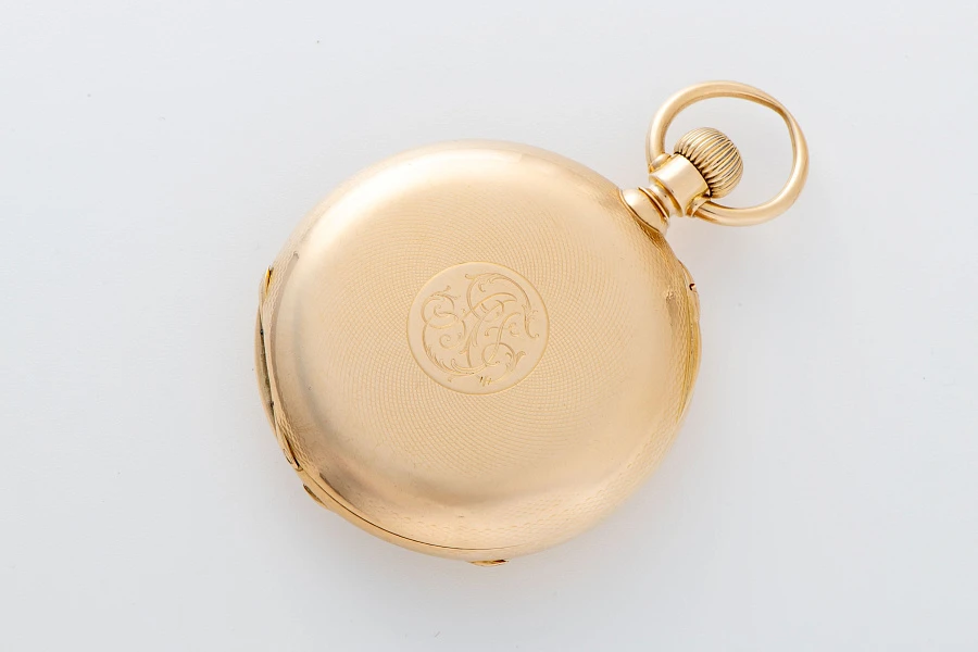 Pocket Watch in 18k Yellow Gold