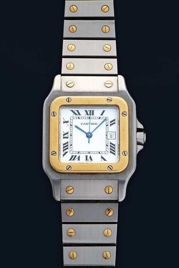 Santos Automatic Ref. 2961 in Stainless Steel and 18k Yellow Gold