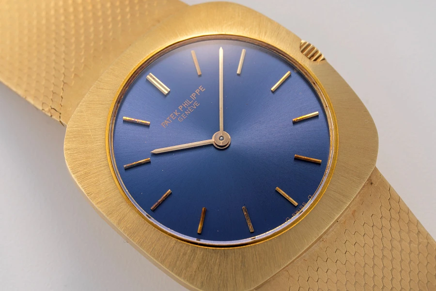 Cushion Case Watch Ref. 3543/2 in 18k Yellow Gold