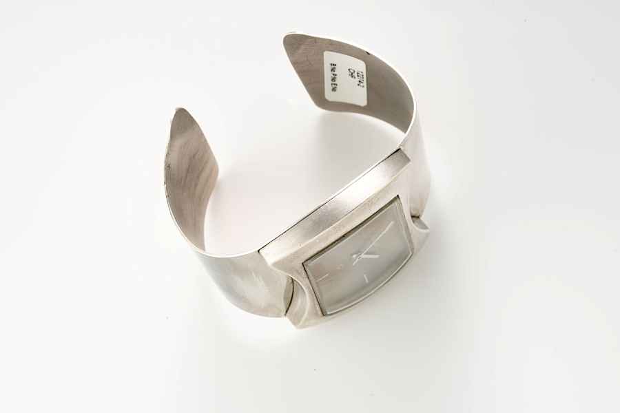 Silver Bangle Watch