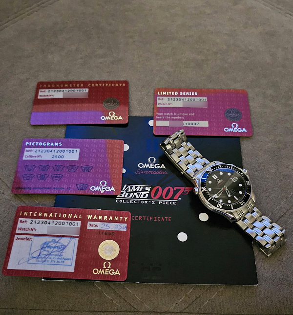 Seamaster ‘James Bond 007 Collector’s Piece’ Limited Edition 10007