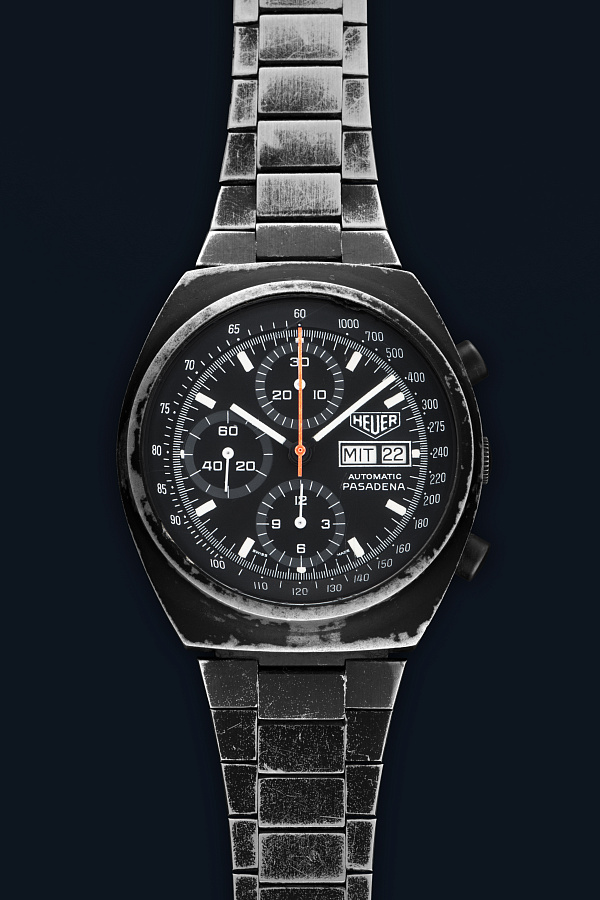 Pasadena Chronograph Ref. 750-501 in Coated Stainless Steel