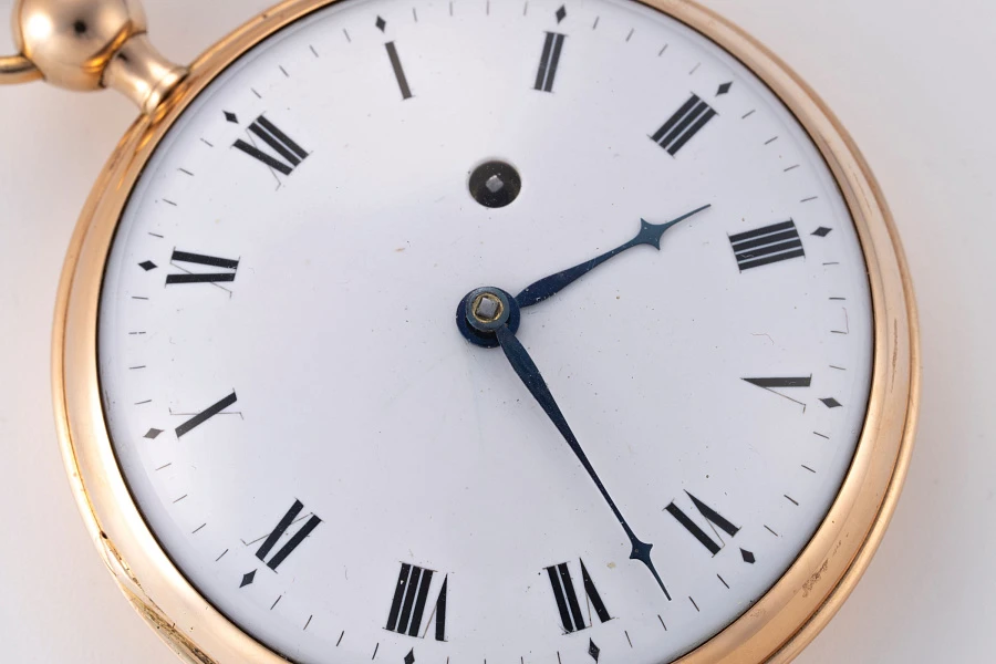 Quarter Repeater Pocket Watch in 18k Yellow Gold