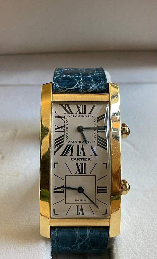 Tank Américaine de Cartier Dual Time