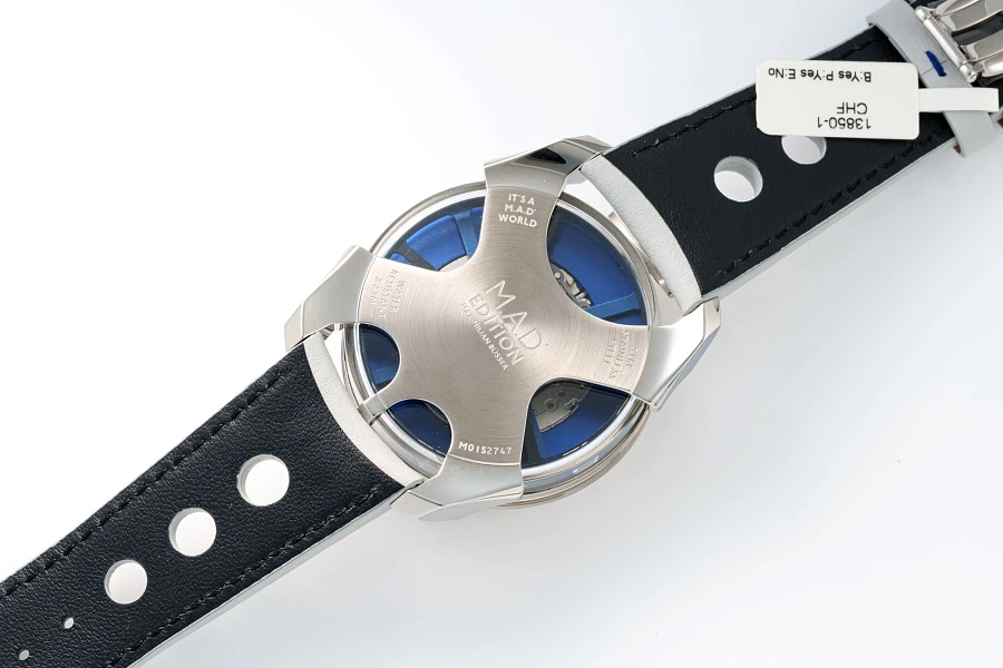 M.A.D. 1 Edition Blue in Stainless Steel