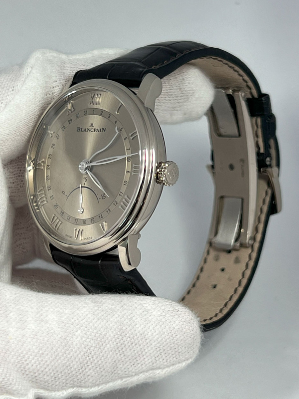 Villeret Ultraplate Seconde Rétrograde White Gold