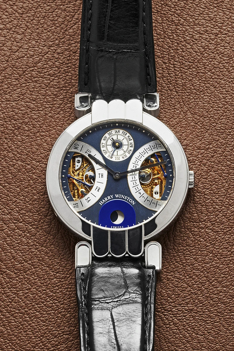 Bi-Retrograde Perpetual Calendar Moon Phase