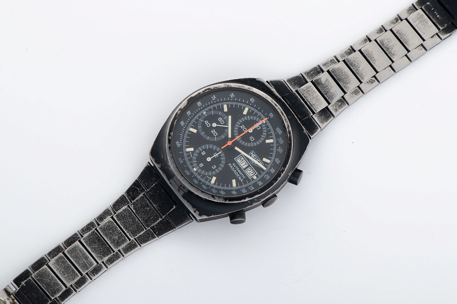 Pasadena Chronograph Ref. 750-501 in Coated Stainless Steel