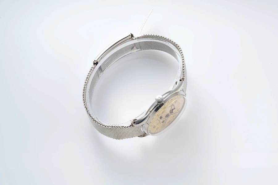 Triple Calendar Ref. 2471-3 in Stainless Steel