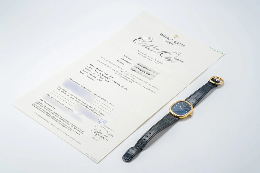 Ellipse Ref. 3738/100J in 18k Yellow Gold