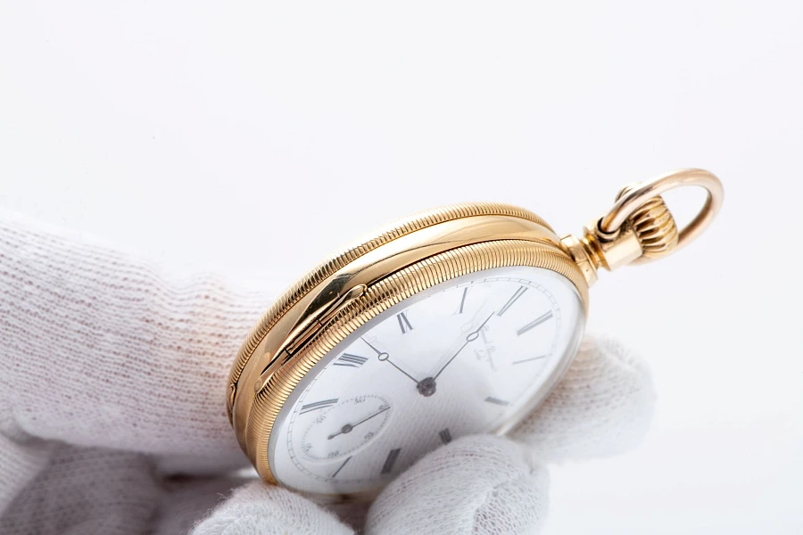 Pocket Watch in 18k Yellow Gold