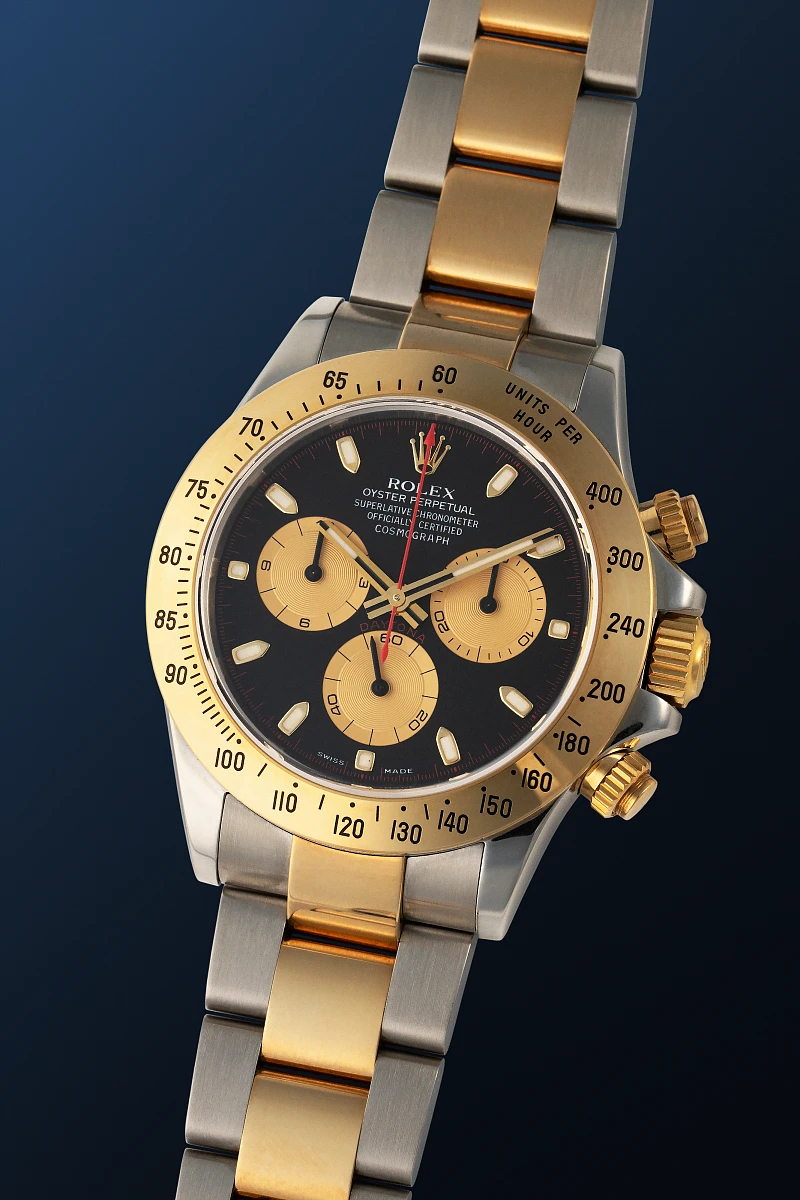 Daytona Ref. 116523 in Stainless Steel and 18k Yellow Gold
