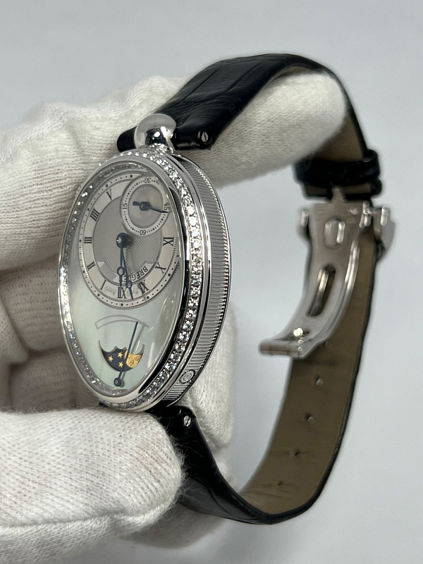 Reine de Naples White Gold MOP Dial