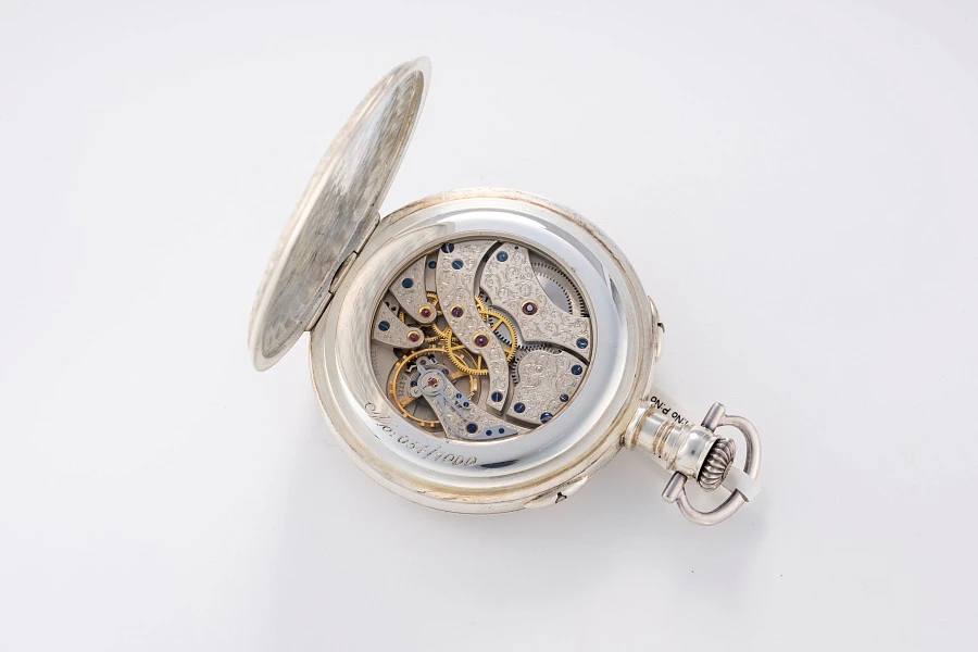 Annual Calendar Pocket Watch Ref. 5502 in 925 Sterling Silver