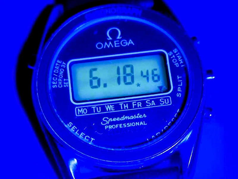 Speedmaster Professional 'Alaska IV Project' Digital Chronograph Prototype in Stainless Steel