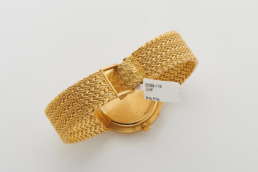Quantième Perpetual Calendar Ref. 25549BA with Ornate Bracelet in 18k Yellow Gold