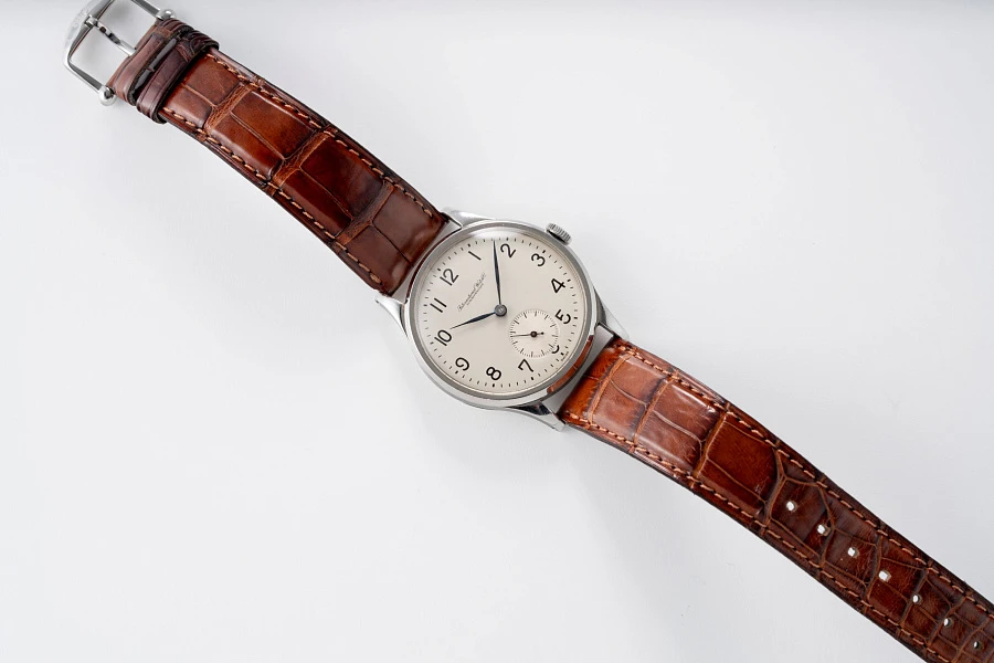 Portugieser-Style Dress Watch Ref. 417 in Stainless Steel
