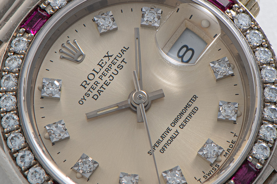 Lady Datejust Ref. 69069G in 18k White Gold