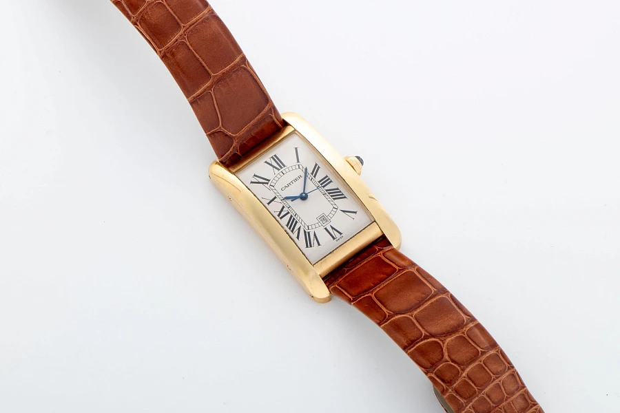 Tank Americaine Ref. 1740 in 18k Rose Gold