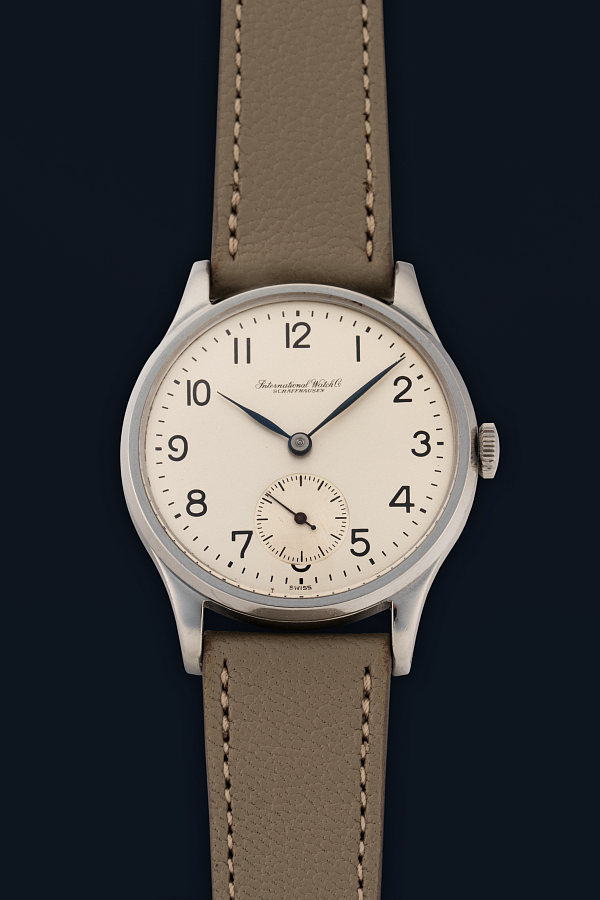 Portugieser-Style Dress Watch in Stainless Steel