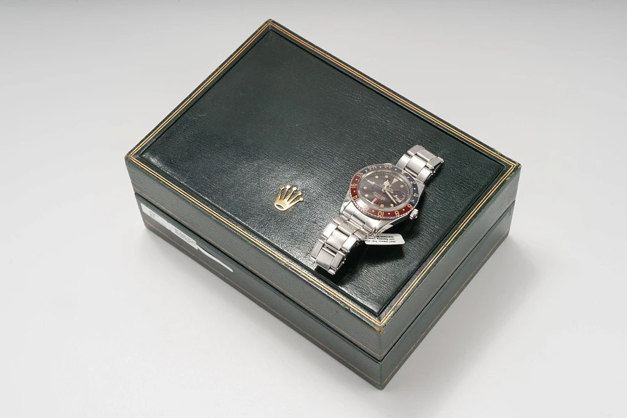 GMT Master Ref. 6542 with Bakelite Bezel in Stainless Steel