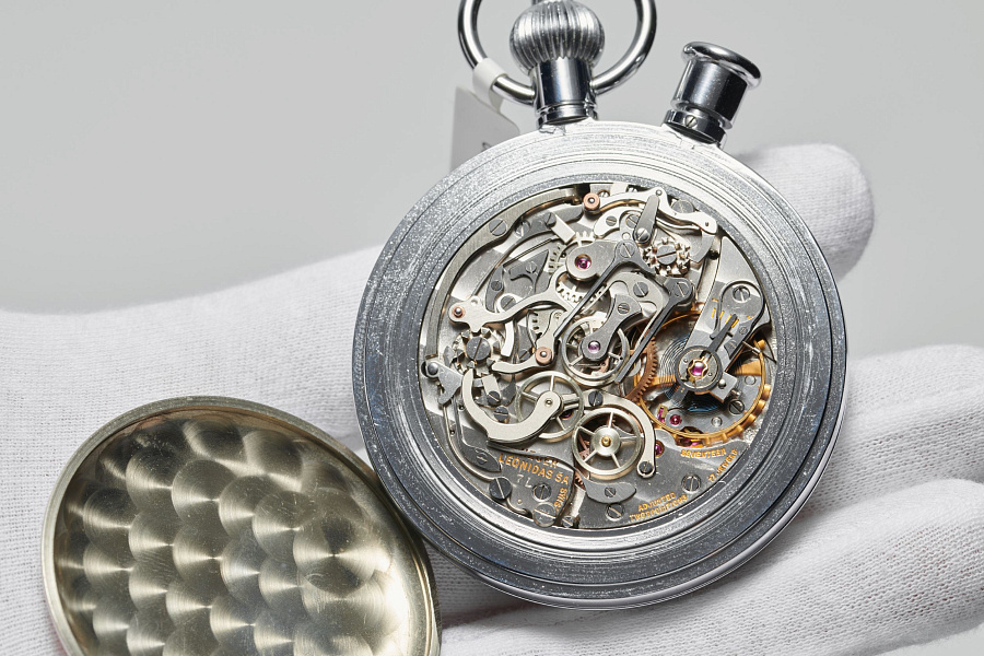 Heuer Rattrapante Stopwatch
