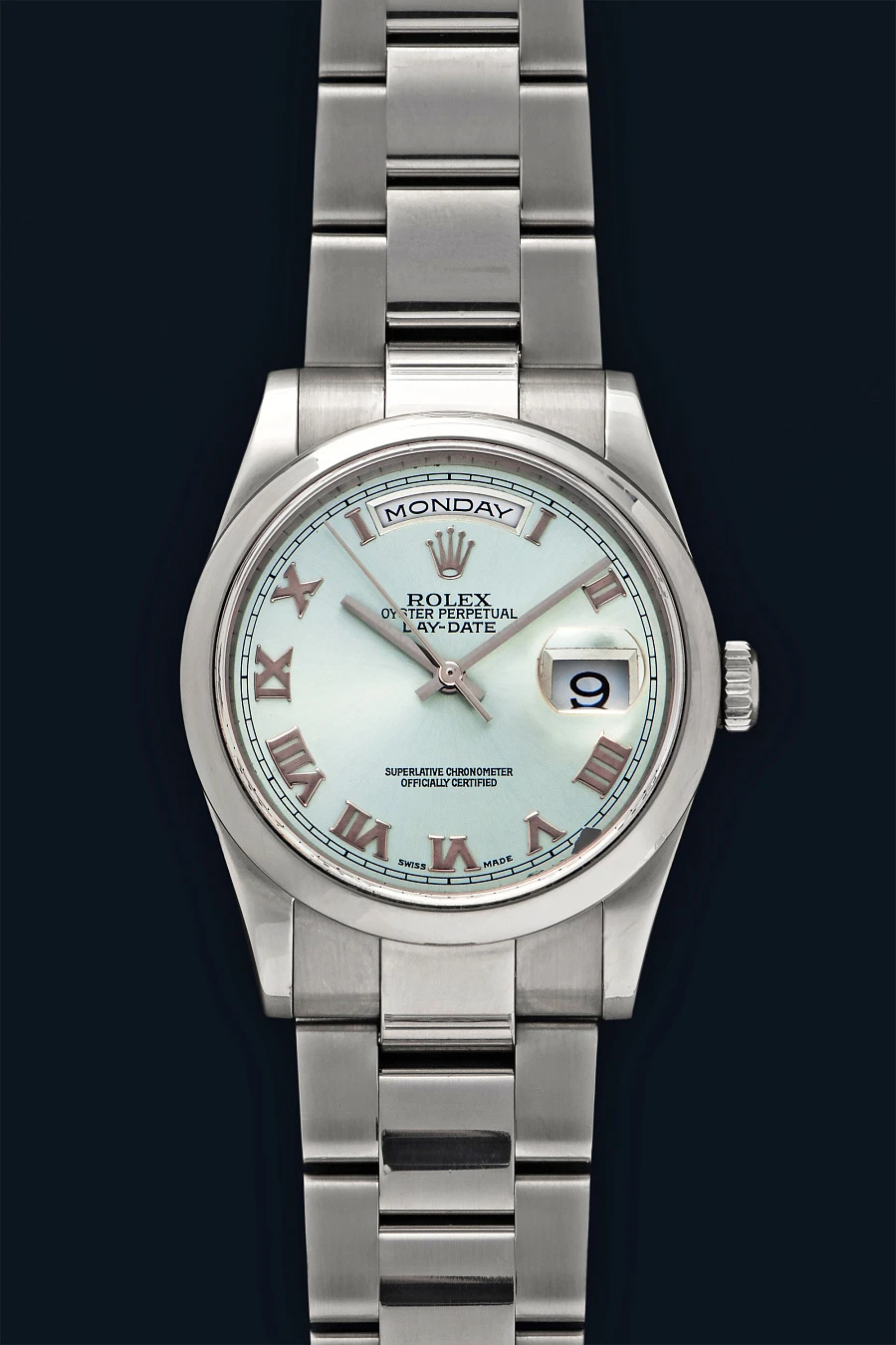 Day-Date Ref. 118209 18k White Gold
