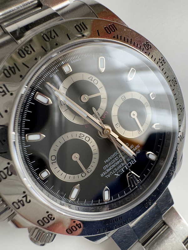 Daytona 116520 Steel Black Dial