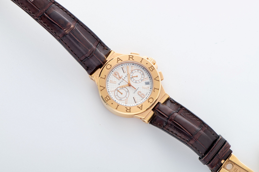 Diagono Chronograph Ref. DGP 40G CH in 18K Rose Gold