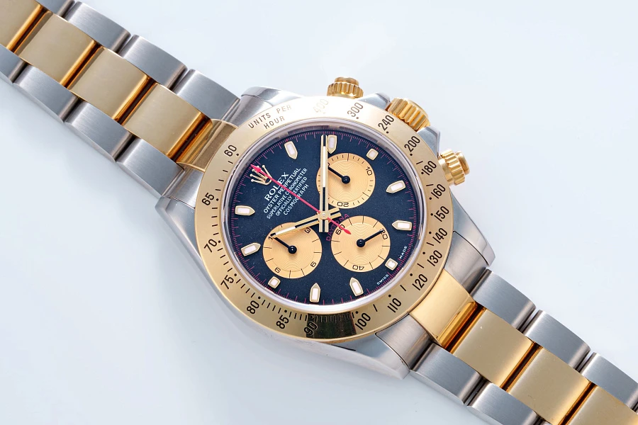 Daytona Ref. 116523 in Stainless Steel and 18k Yellow Gold