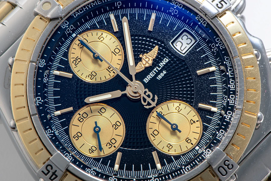 Chronomat Ref. D13050.1 in Stainless Steel and 18k Yellow Gold