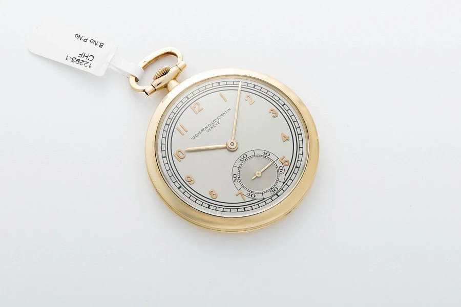Pocket Watch in 18k Yellow Gold