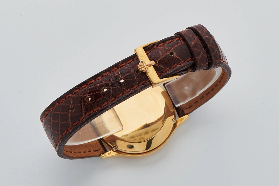 Porcelain Dial Perpetual Calendar Ref. 141.140.1 in 18k Yellow Gold