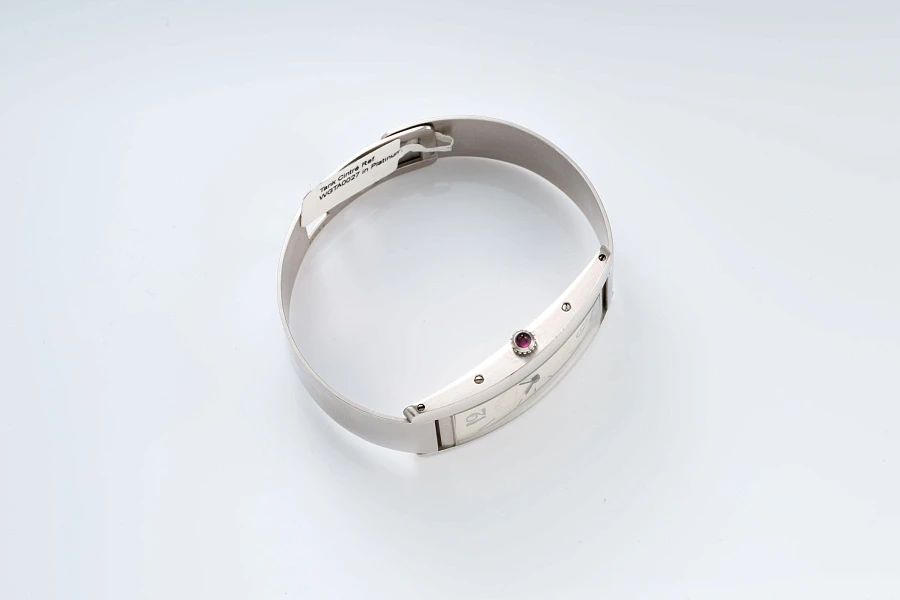 Tank Cintrée Ref. WGTA0027 in Platinum