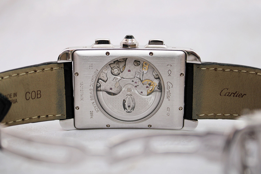Tank Americaine XL Chronograph Automatic White Gold