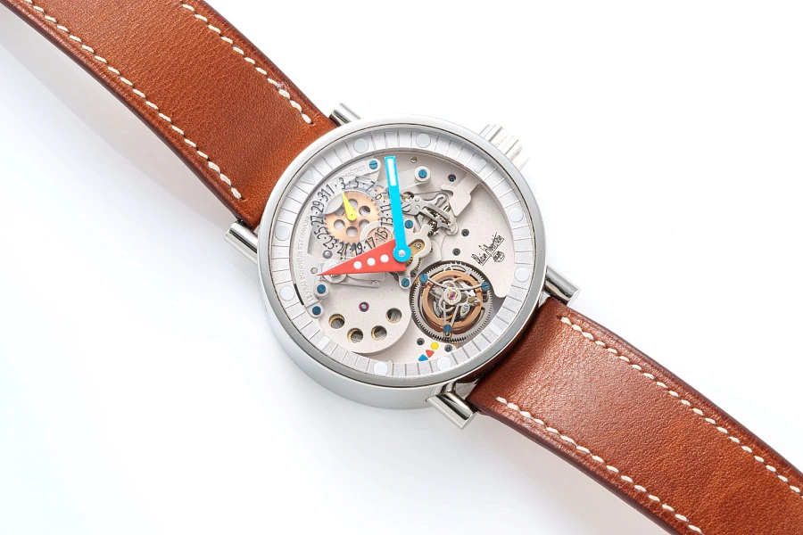 Tourbillon Volante in Stainless Steel