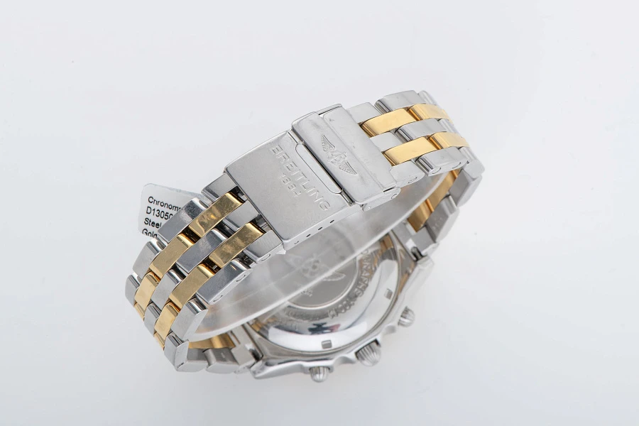 Chronomat Ref. D13050.1 in Stainless Steel and 18k Yellow Gold