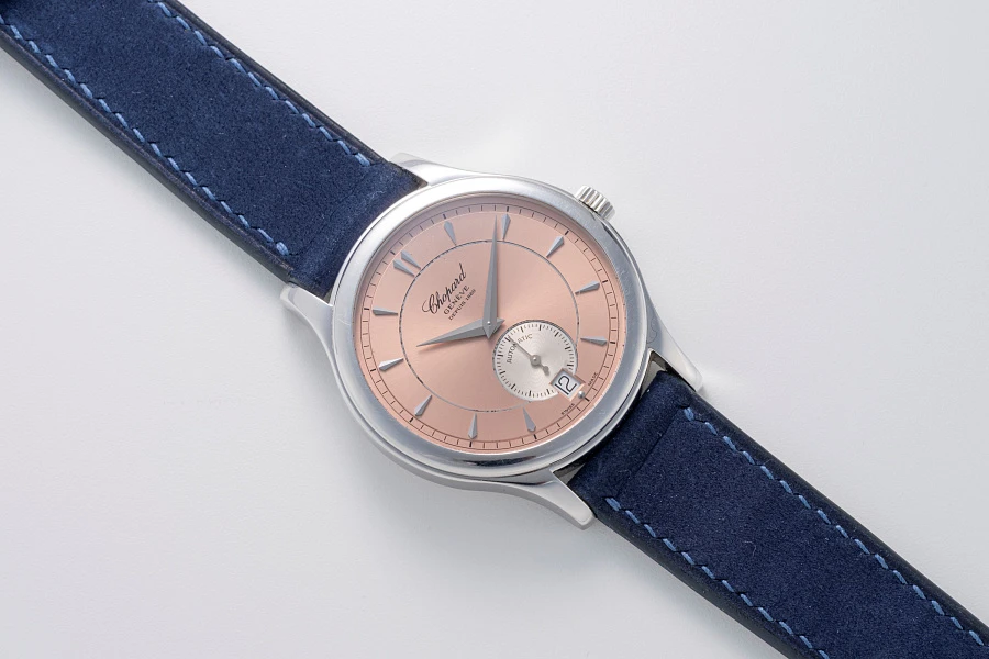 L.U.C. 16/1860 Limited Edition Salmon Dial in 18k White Gold