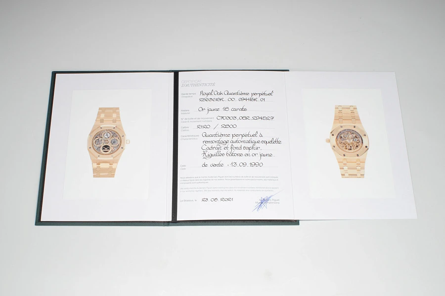 Royal Oak Perpetual Calendar Skeleton