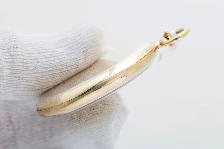 Pocket Watch in 14k Yellow Gold