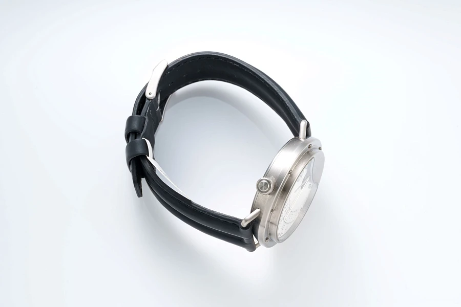 No. 6 Retrograde in Stainless Steel