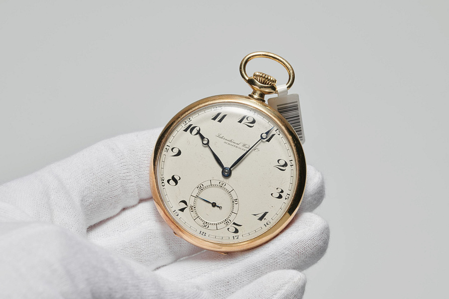 IWC Open Face Pocket Watch
