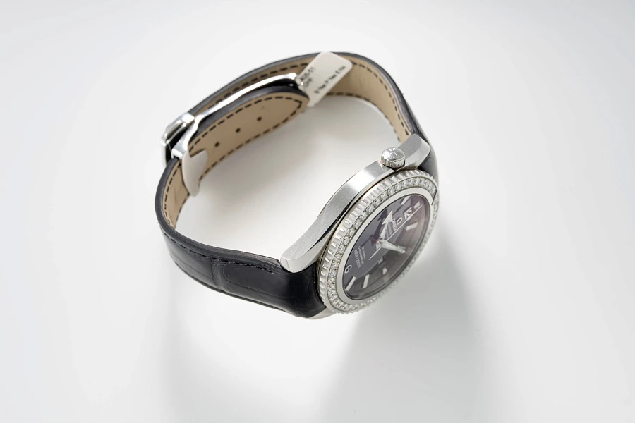 Planet Ocean with Diamond Bezel Ref. 222.18.46.20.01.001 in Stainless Steel