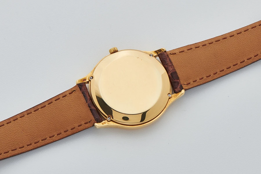 Porcelain Dial Perpetual Calendar Ref. 141.140.1 in 18k Yellow Gold