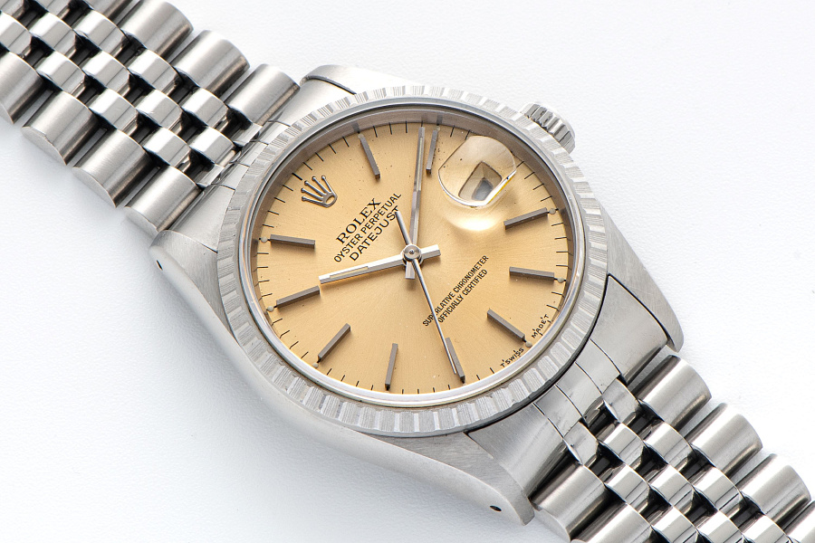 Datejust Ref. 16220 with Champagne Dial
