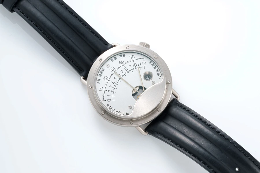 No. 6 Retrograde in Stainless Steel