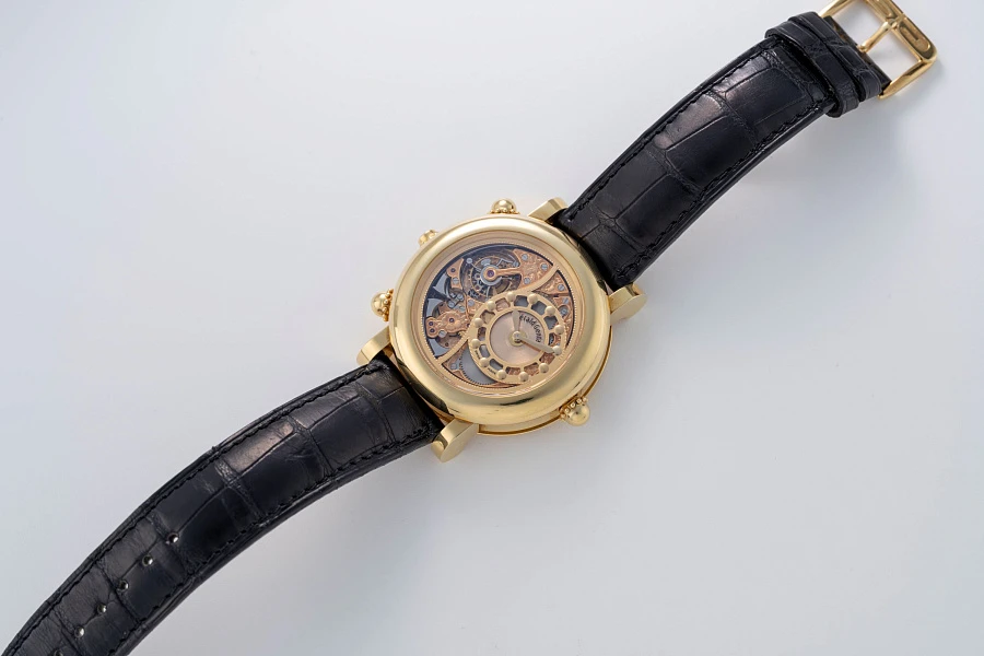Piece Unique Tourbillon with Grande and Petite Sonnerie Ref. GS1.X.20 in 18k Yellow Gold