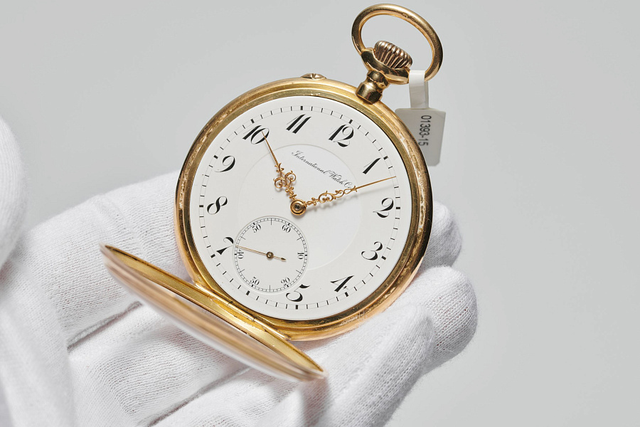 IWC Open Face Pocket Watch