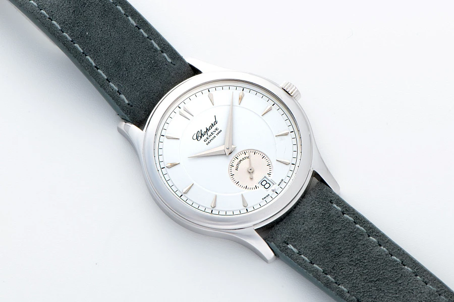 L.U.C. Ref. 16/1860 Micro Rotor in 18k White Gold